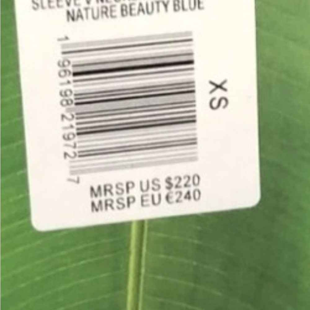 NWT Farm Rio Nature Beauty Blue Long Sleeve Maxi Dress Boho Fall - Picture 6 of 9